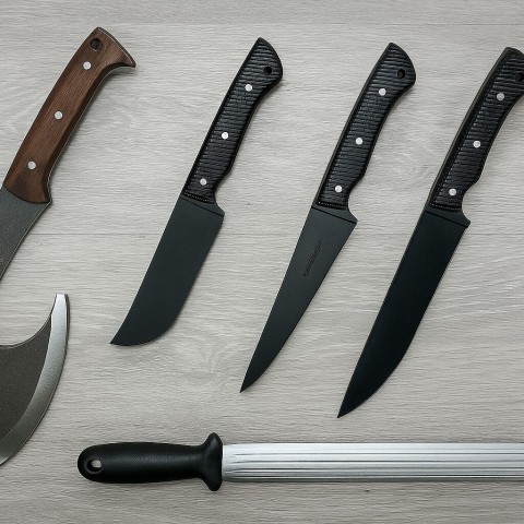 Profesyonel Kasap Seti Karadayı (Masat+Balta)