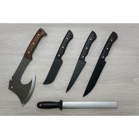 Profesyonel Kasap Seti Karadayı (Masat+Balta)