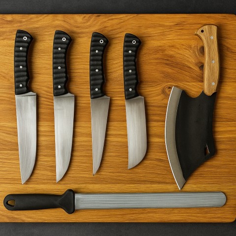 Profesyonel Kasap Seti Karadayı (Paslanmaz)