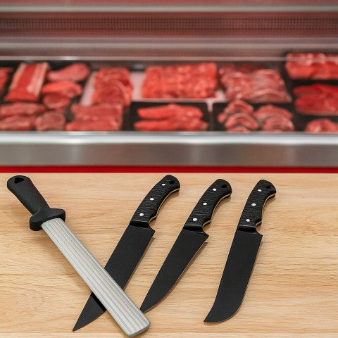 Profesyonel Kasap Seti Karadayı+Masat