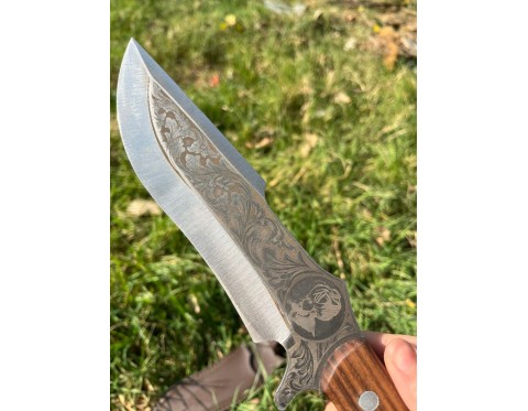 GRAVÜRLÜ FATİH SULTAN MEHMET  BIÇAĞI 