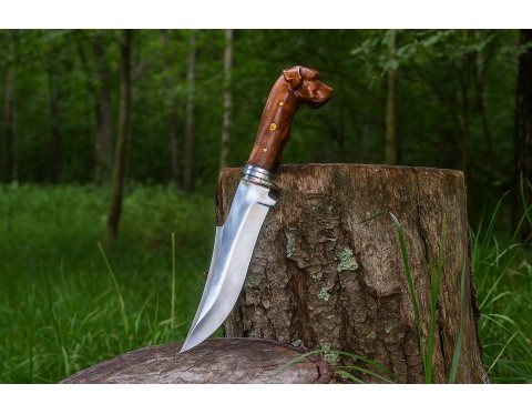 Av köpeği Saplı Avcı Bıçağı 