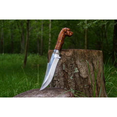 Av köpeği Saplı Avcı Bıçağı 
