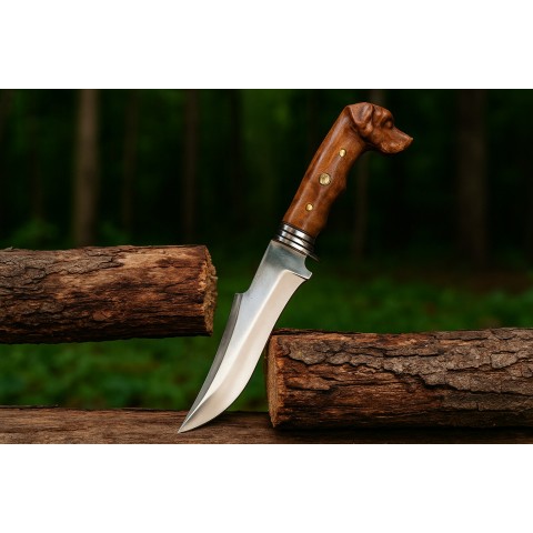 Av köpeği Saplı Avcı Bıçağı 