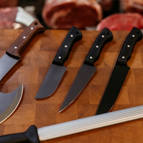 Profesyonel Kasap Seti Karadayı (Masat+Balta)