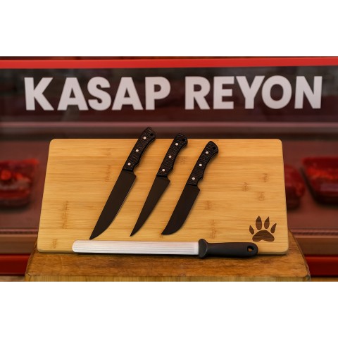 Profesyonel Kasap Seti Karadayı+Masat