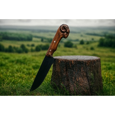 Profesyonel Koçbaşlı Kurban Bıçağı