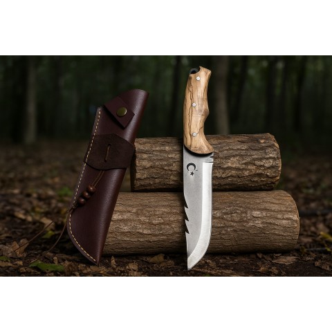 Türk Bayraklı Paslanmaz Av Bıcagı 4