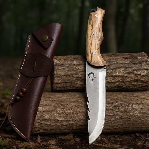 Türk Bayraklı Paslanmaz Av Bıcagı 4