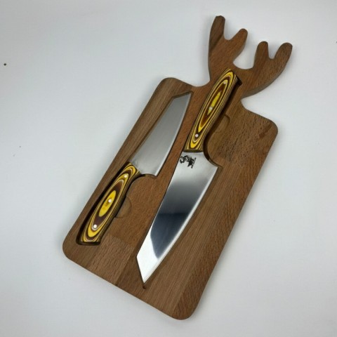 Doğrama Tahtalı Şef Seti 