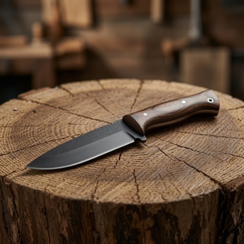 Dövme Bushcraft Bıçak Dövme Bushcraft Bıçak