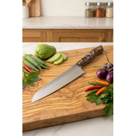 N690 SANTOKU ŞEF BIÇAĞI