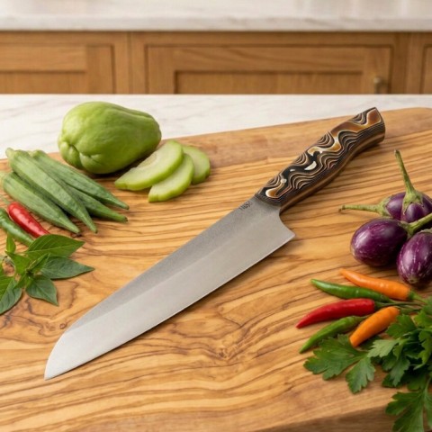 N690 SANTOKU ŞEF BIÇAĞI