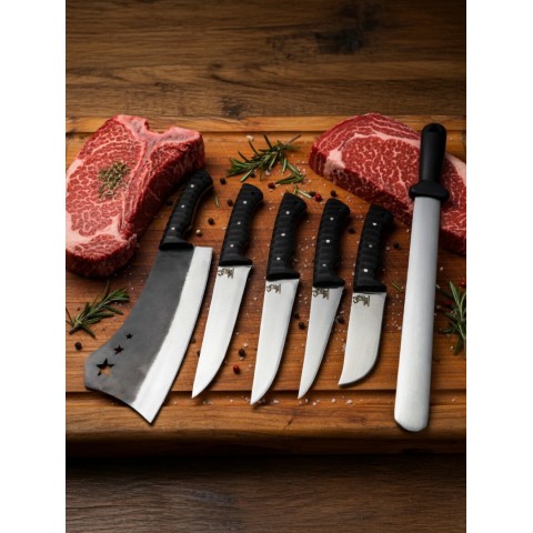 Profesyonel Kasap Seti Karadayı (Paslanmaz)