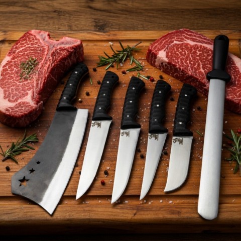 Profesyonel Kasap Seti Karadayı (Paslanmaz)