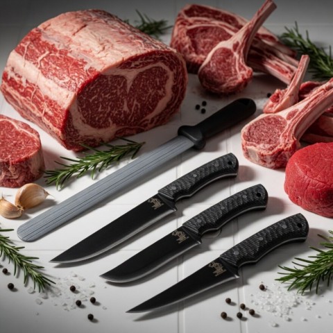 Profesyonel Kasap Seti Karadayı+Masat