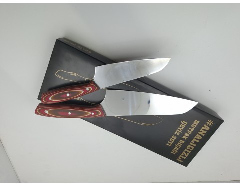 Analı Gızlı Şef Bıçağı Seti