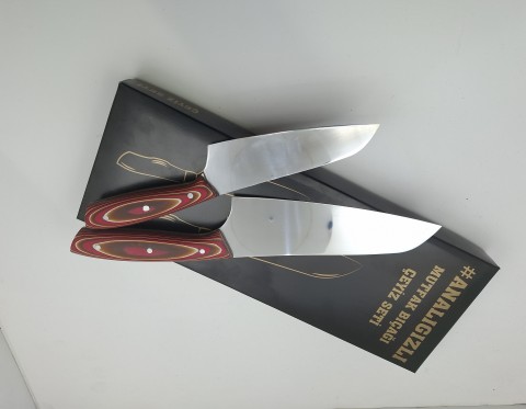 Analı Gızlı Şef Bıçağı Seti